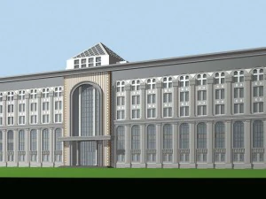 immeuble de bureaux d'urbanisme design de mode - 198 Modèle 3D