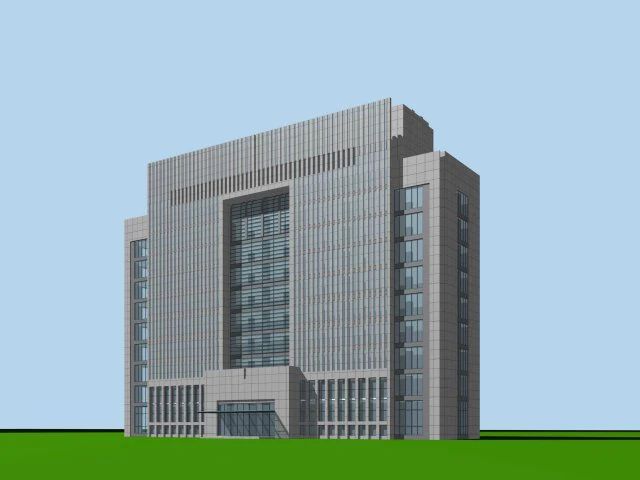 city planning office building fashion design - 199 3D Model .c4d .max .obj .3ds .fbx .stl .blend 