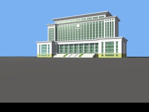 city planning office building fashion design - 200 3D 모델