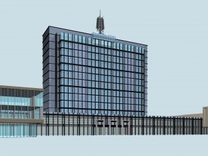 city planning office building fashion design - 202 3D 모델