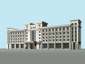 city planning office building fashion design - 207 3D-Modell