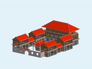 city planning office building fashion design - 208 3Dモデル