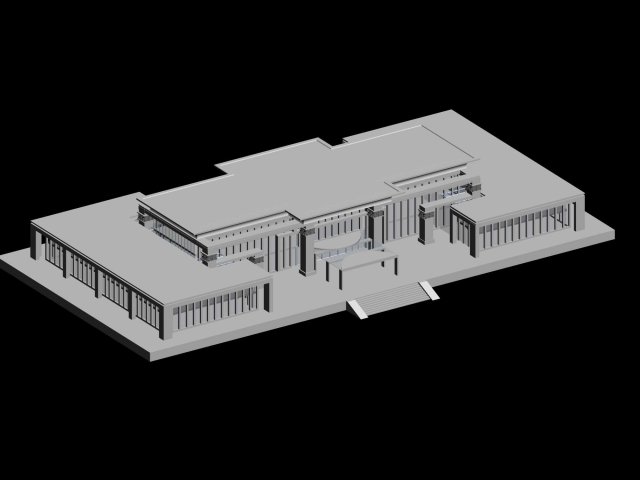 city planning office building fashion design - 212 3D Model .c4d .max .obj .3ds .fbx .stl .blend 