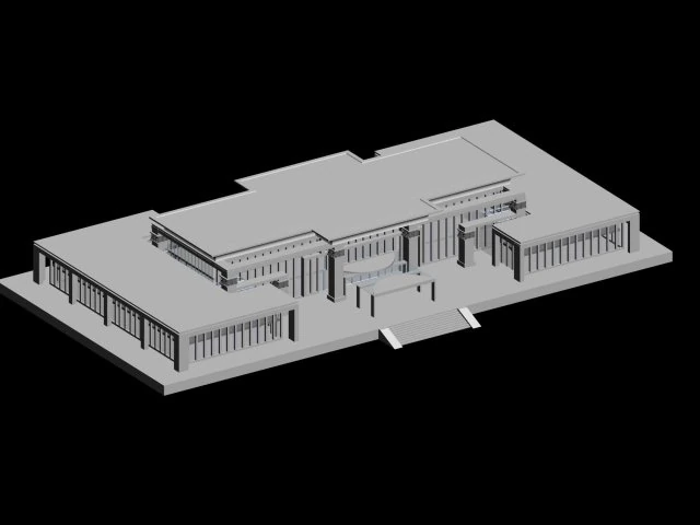city planning office building fashion design - 212 3D Model .c4d .max .obj .3ds .fbx .stl .blend 