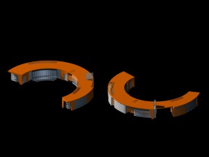 city planning office building fashion design - 213 3D Модель