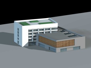 city planning office building fashion design - 216 Modelo 3D