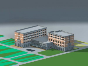 city planning office building fashion design - 221 3D मॉडल