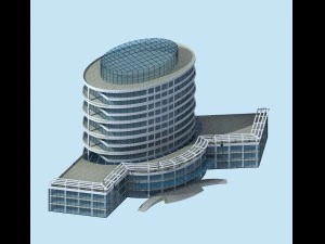 design de moda de pr&eacute;dio de escrit&oacute;rios de planejamento urbano - 222 Modelo 3D