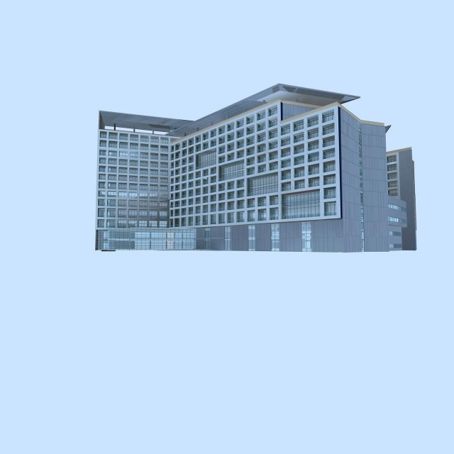 city planning office building fashion design - 226 3D Model .c4d .max .obj .3ds .fbx .stl .blend 