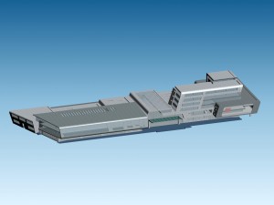 city planning office building fashion design - 231 3D-Modell