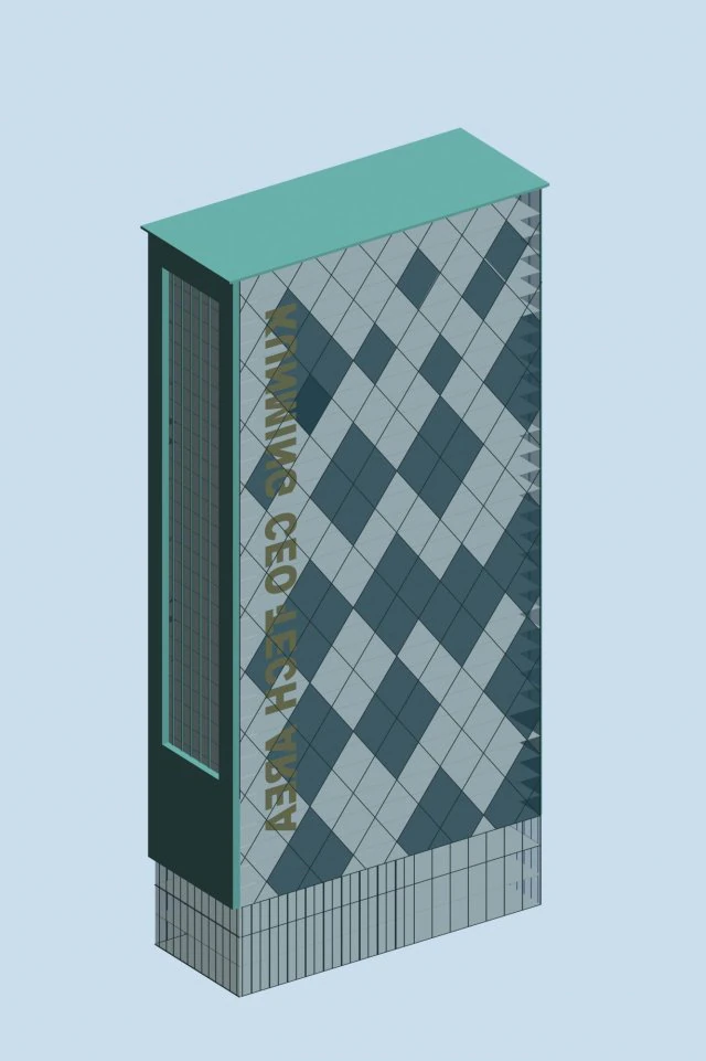 city planning office building fashion design - 234 3D Model .c4d .max .obj .3ds .fbx .stl .blend 