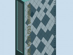 city planning office building fashion design - 234 Model 3D