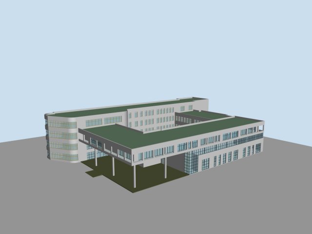 city planning office building fashion design - 249 Modelo 3D .c4d .max .obj .3ds .fbx .stl .blend