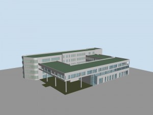 city planning office building fashion design - 249 3D 모델