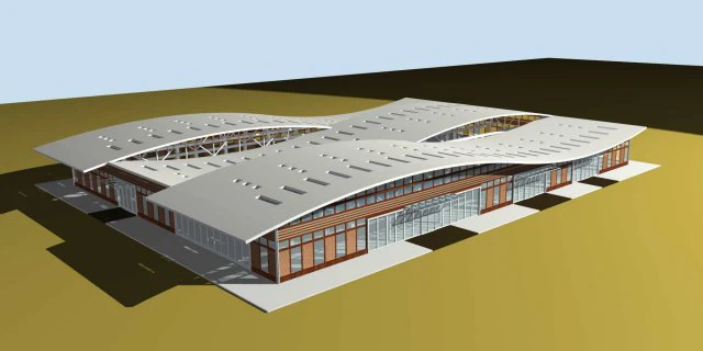 city planning office building fashion design - 258 3D Model .c4d .max .obj .3ds .fbx .stl .blend