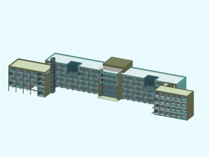 city planning office building fashion design - 265 3D 모델