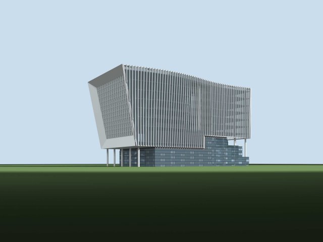 city planning office building fashion design - 267 Modèle 3D .c4d .max .obj .3ds .fbx .stl .blend 