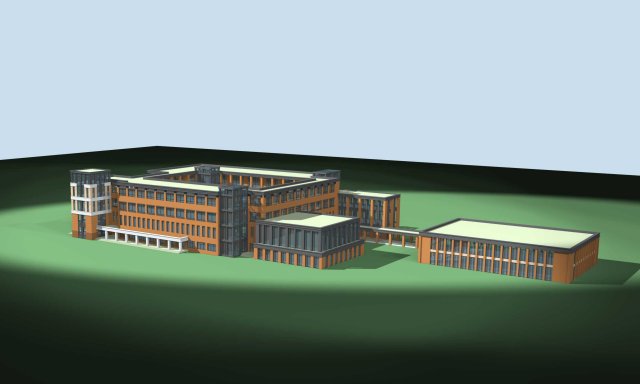 city planning office building fashion design - 272 3D मॉडल .c4d .max .obj .3ds .fbx .stl .blend