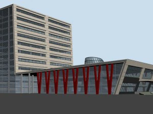 नगर नियोजन कार्यालय भवन फैशन डिजाइन - 276 3D मॉडल