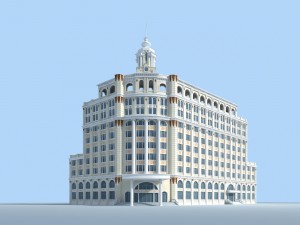 city planning office building fashion design - 277 Modelo 3D