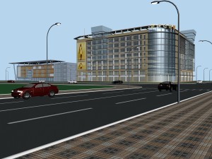 city planning office building fashion design - 280 3D मॉडल