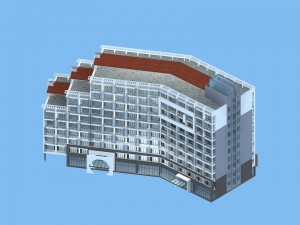 city planning office building fashion design - 286 Modèle 3D