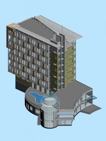 city planning office building fashion design - 288 Modello 3D .c4d .max .obj .3ds .fbx .stl .blend 
