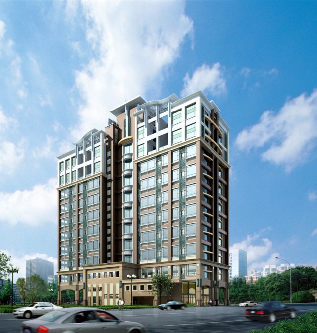 city planning office building fashion design - 289 Modello 3D .c4d .max .obj .3ds .fbx .stl .blend 