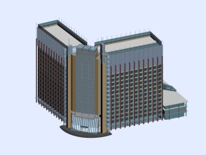 city planning office building fashion design - 292 3D Model
