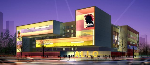 city planning office building fashion design - 293 Modello 3D .c4d .max .obj .3ds .fbx .stl .blend