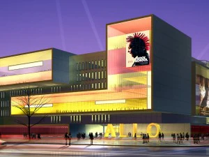 都市計画オフィスビルファッションデザイン - 293 3Dモデル