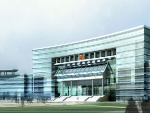 city planning office building fashion design - 298 3D Model