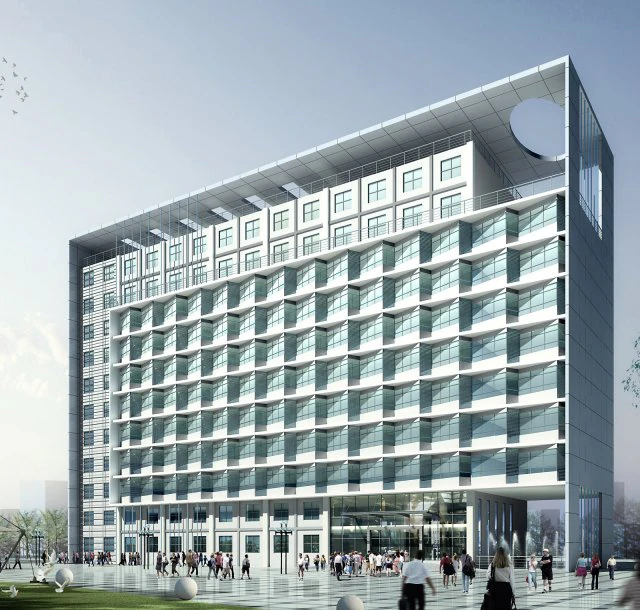 city planning office building fashion design - 300 3D Model .c4d .max .obj .3ds .fbx .stl .blend 