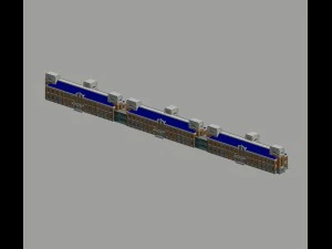 city planning office building fashion design - 302 3D Model