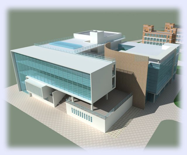 city planning office building fashion design - 309 3D Модель .c4d .max .obj .3ds .fbx .stl .blend 