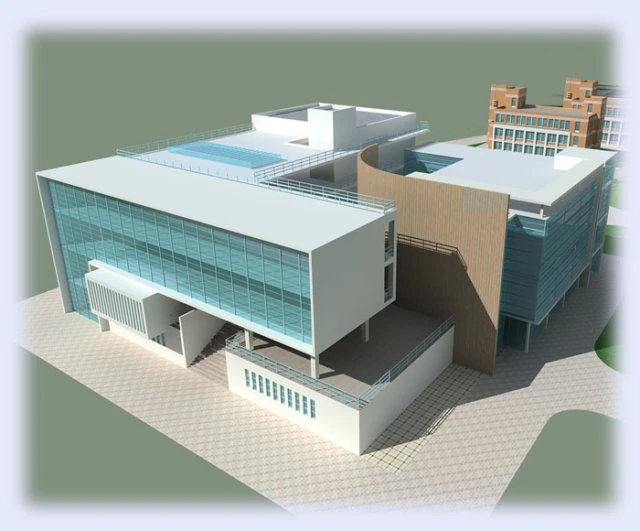 city planning office building fashion design - 309 3D Model .c4d .max .obj .3ds .fbx .stl .blend