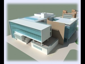 city planning office building fashion design - 309 3D Model