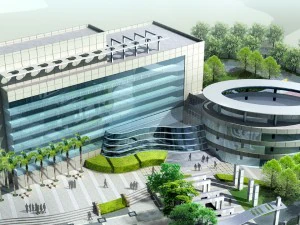 city planning office building fashion design - 314 3D Model