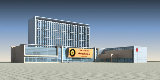 city planning office building fashion design - 315 3D Model .c4d .max .obj .3ds .fbx .stl .blend 