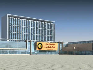 city planning office building fashion design - 315 3D Model