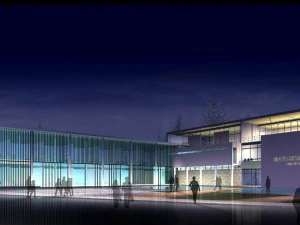 city planning office building fashion design - 317 3D Model