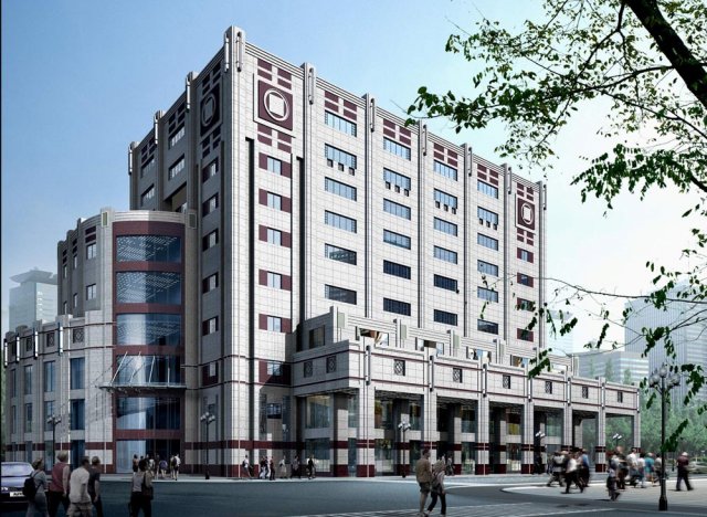 city planning office building fashion design - 318 Modèle 3D .c4d .max .obj .3ds .fbx .stl .blend