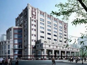 dise&ntilde;o de moda del edificio de oficinas de planificaci&oacute;n urbana - 318 Modelo 3D