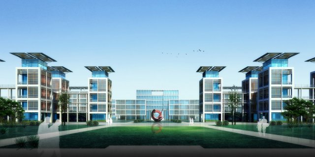city planning office building fashion design - 322 Model 3D .c4d .max .obj .3ds .fbx .stl .blend 