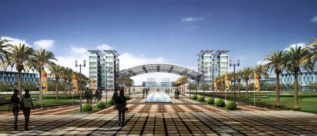 city planning office building fashion design - 324 3D 모델 .c4d .max .obj .3ds .fbx .stl .blend 