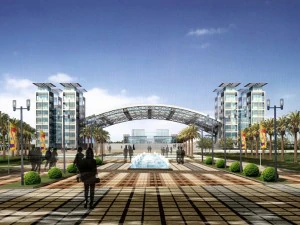 city planning office building fashion design - 324 3D Model