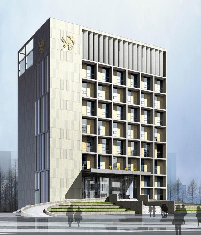 city planning office building fashion design - 328 3Dモデル .c4d .max .obj .3ds .fbx .stl .blend 
