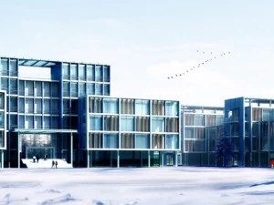 city planning office building fashion design - 329 3D Model