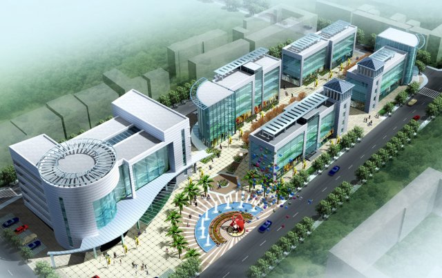 city planning office building fashion design - 332 3D 모델 .c4d .max .obj .3ds .fbx .stl .blend 