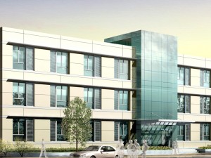 city planning office building fashion design - 360 3D Model